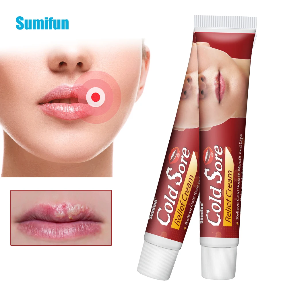 

1Pc Sumifun Cheilitis Treatment Cream Inflammation Labial Herpes Antibacterial Ointment Chapped Lips Wrinkles Rehydration