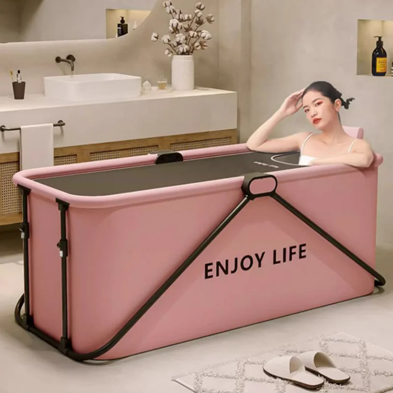 Shower Kids Baby Large Bathtubs Slip Women Adults Baby Bathtub Foldable Strong Bathroom Baignoire Pliable Abulte Home Furniture