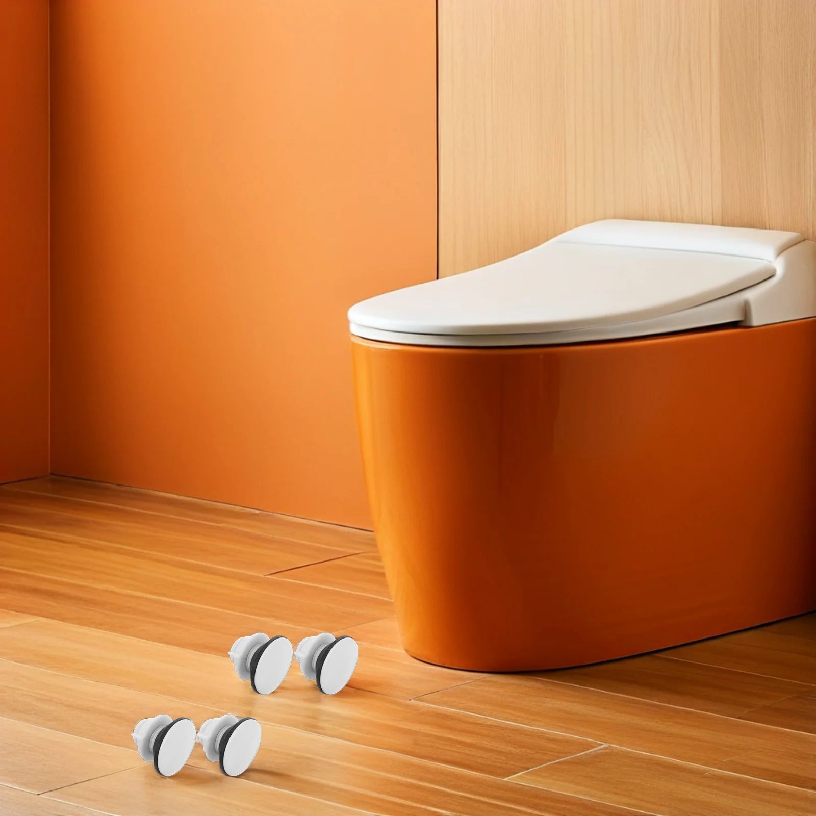 

2Pcs Durable Toilet Tank Plug Airtight Replacement for Toilets Water Tanks Fish Tanks Pools Buckets Toilet Tank Plug