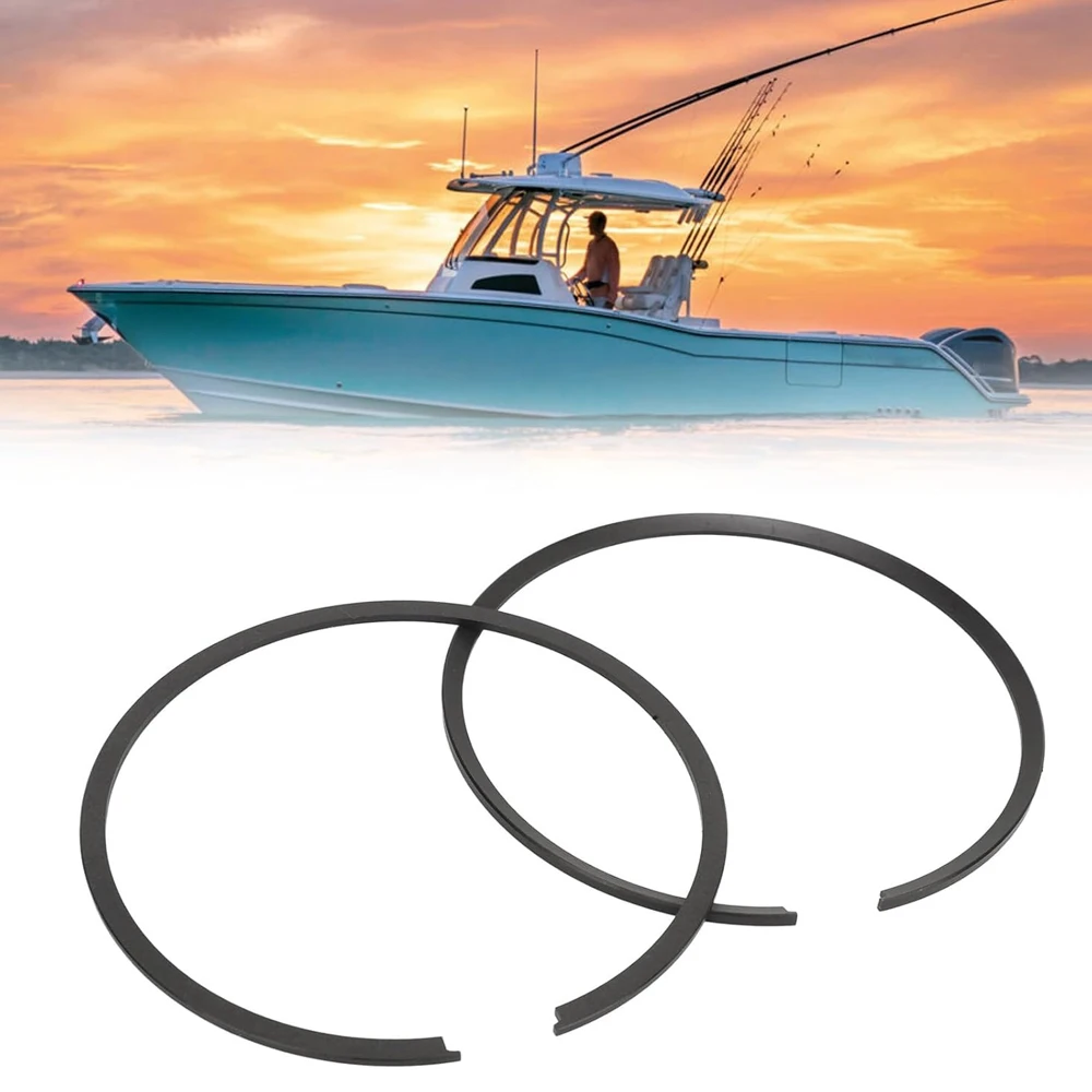 12140-93114 Piston Ring Set STD 59MM for SUZUKI Outboard Motor DT15 15HP 2 Stroke 12140-93121