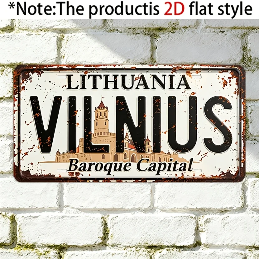 2D Flat - 【2D Flat】 2D Plane - solely Decorative Available. Lithuanian Vilnius 