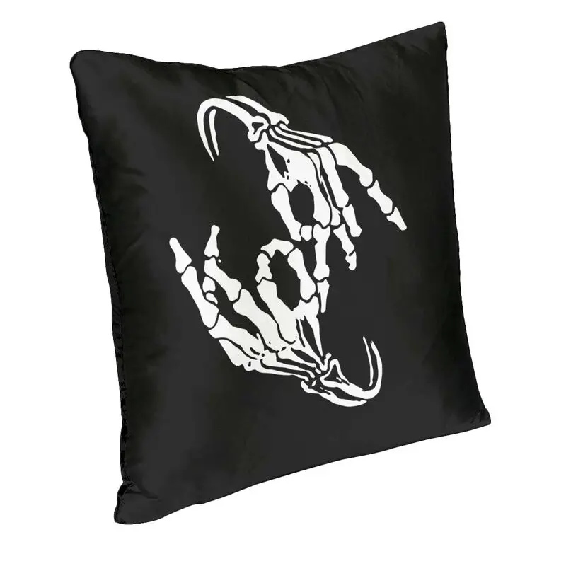 Nu Metal Rock Band Korns Square Pillow Cover Decoration Cushions Throw Pillow for Sofa Double-sided Printing