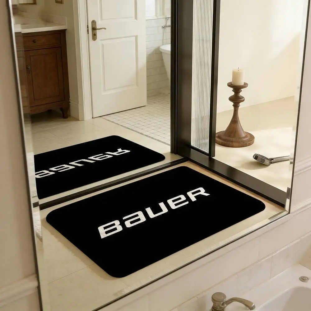 B-Bauer Entrance Door Mat Washable Non-Slip Living Room Sofa Chairs Area Mat Kitchen Welcome Doormat
