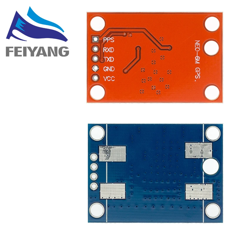 NEO-6M GPS Module GY-GPS6MV2 NEO6MV2 Buit-in EEPROM APM2.5 Antenna 3V-5V RS232 TTL Board for Arduino Flight Control