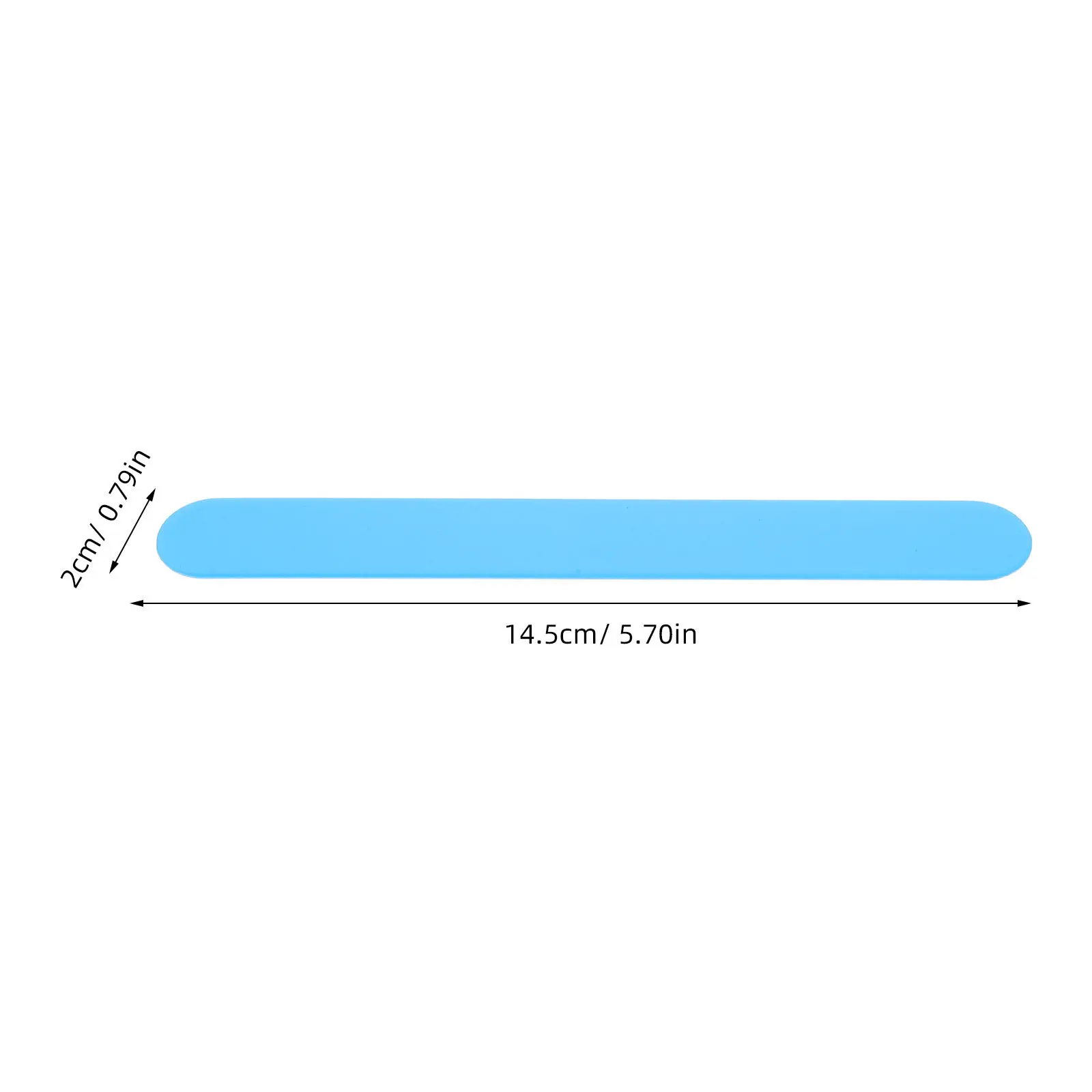 26Pcs Tongue Depressor Sticks Plastic Rounded Edge Oral Exam Training Tools Pediatric Nurse Supplies Use