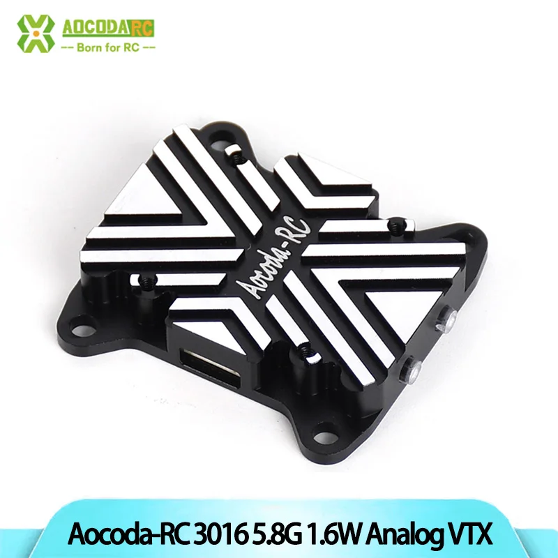 Aocoda-RC 3016 analogique VTX 5.8G 1.6W 40CH 25mW 400mW 800mW 1600mW réglable FPV vidéo longue Distance 30.5 pour Drone FPV