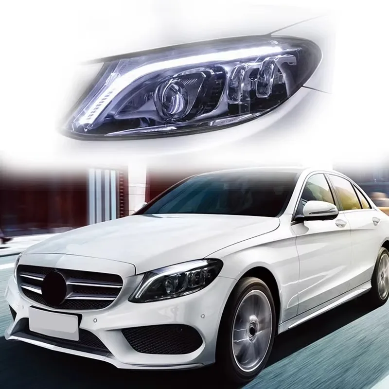 New style European Version Automatic Full LED Headlights for Benz for C Class W205 High Quality Daytime Running Turn Signal