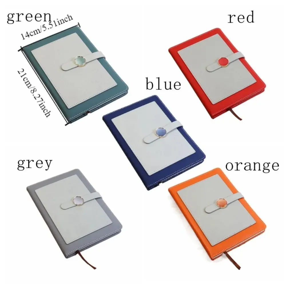 A5 Business Notebook Thickened Wear-resistant Meeting Record Book Waterproof Square Pocket Notebook Office