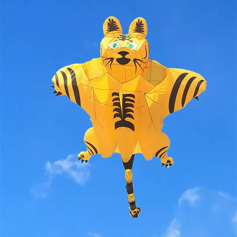 

free shipping 12m large tiger kite flying soft kites for adults professional outdoor toys big kite octopus show kites factory