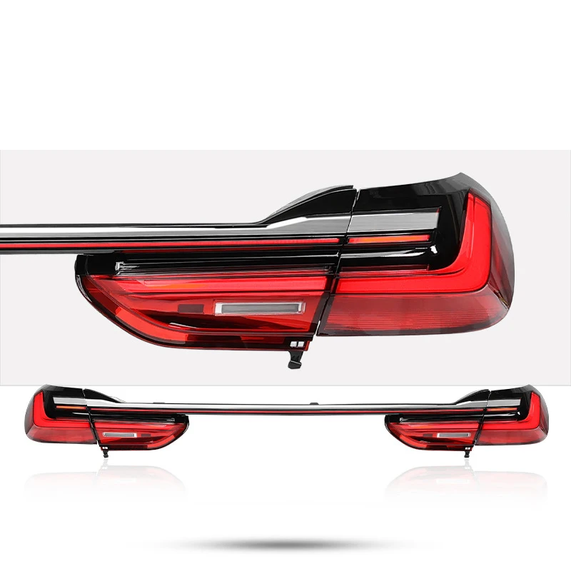 For BMW 7 Series G11 G12 2016-2018 Taillights LED Car Rear Tail Light Lamp Accessories Daytime Running Dynamic Turn Signal view 2