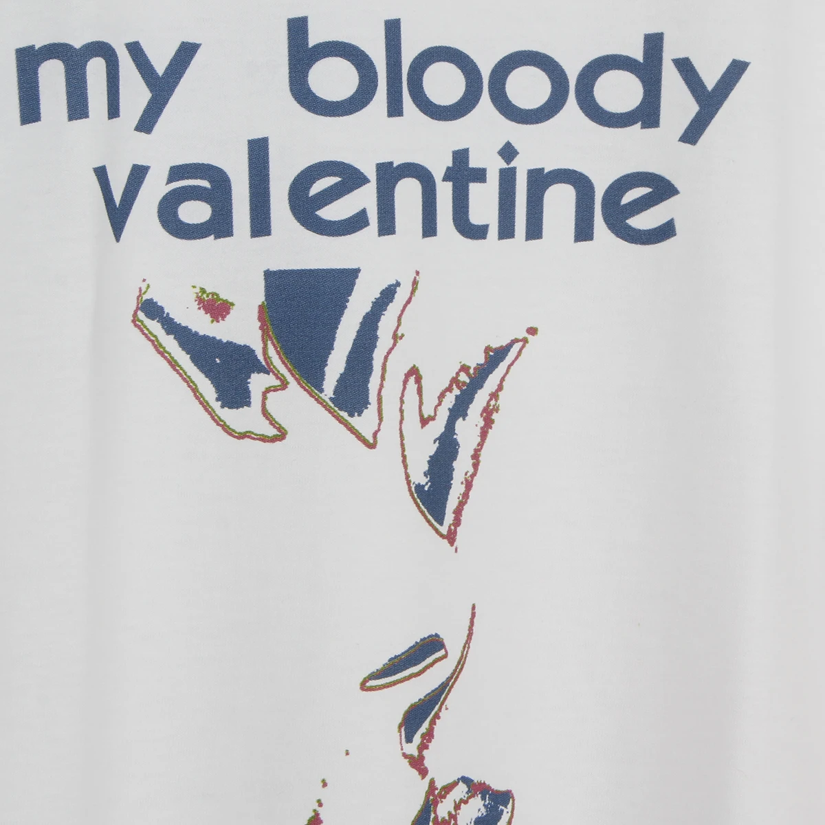 My Bloody Valentine T-Shirt Glider Slowdive Lush Ride Shoegaze Tshirts White Cotton Tee Men\'s Clothing Short Sleeve Shirt