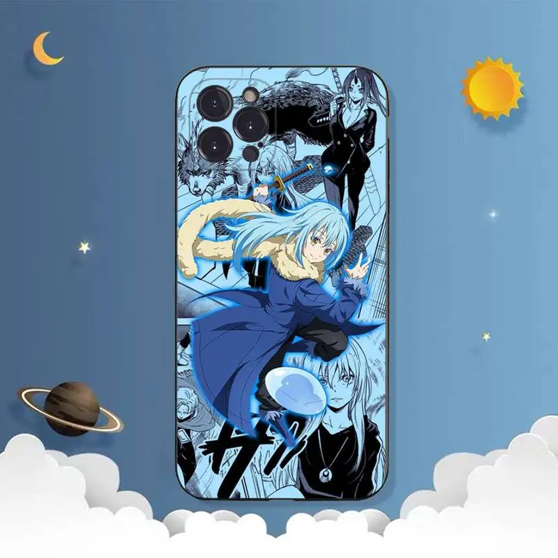 Tensei Shitara Slime Datta Ken Rimuru Anime Phone Case For iPhone 6 7 8 Plus 11 12 13 14 Pro SE 2020 MAX Mini X XS XR Back Cover