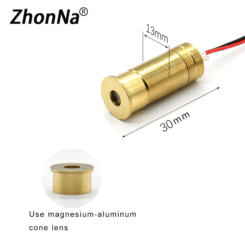 Imagem -03 - Módulo Laser de Luz Verde Linha Horizontal Metal Laser Cabeça Stage Lawn Lights Acessórios Starlight Cross Dc2.35v 532nm 45mw
