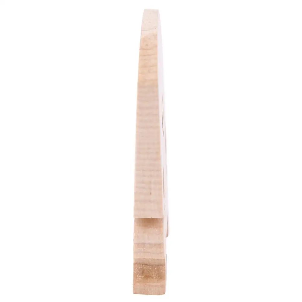 4er-Set Violinbrücken aus Ahornholz für 4/4-3/4 Größe Instrumentenzubehör Violinsaiten Brückenteil Werkzeuge 50 x 40 x 5 mm – Detail 17