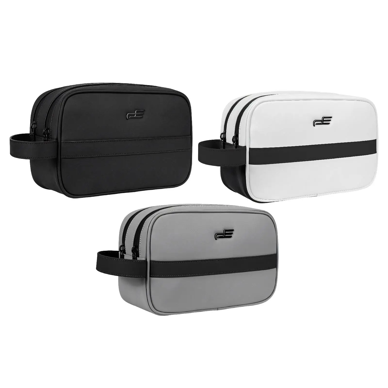 منظم تخزين حقيبة يد الجولف خفيف الوزن للرجال والنساء مع سحاب عائلي، حقيبة ملحقات الجولف، حقيبة كرة الجولف