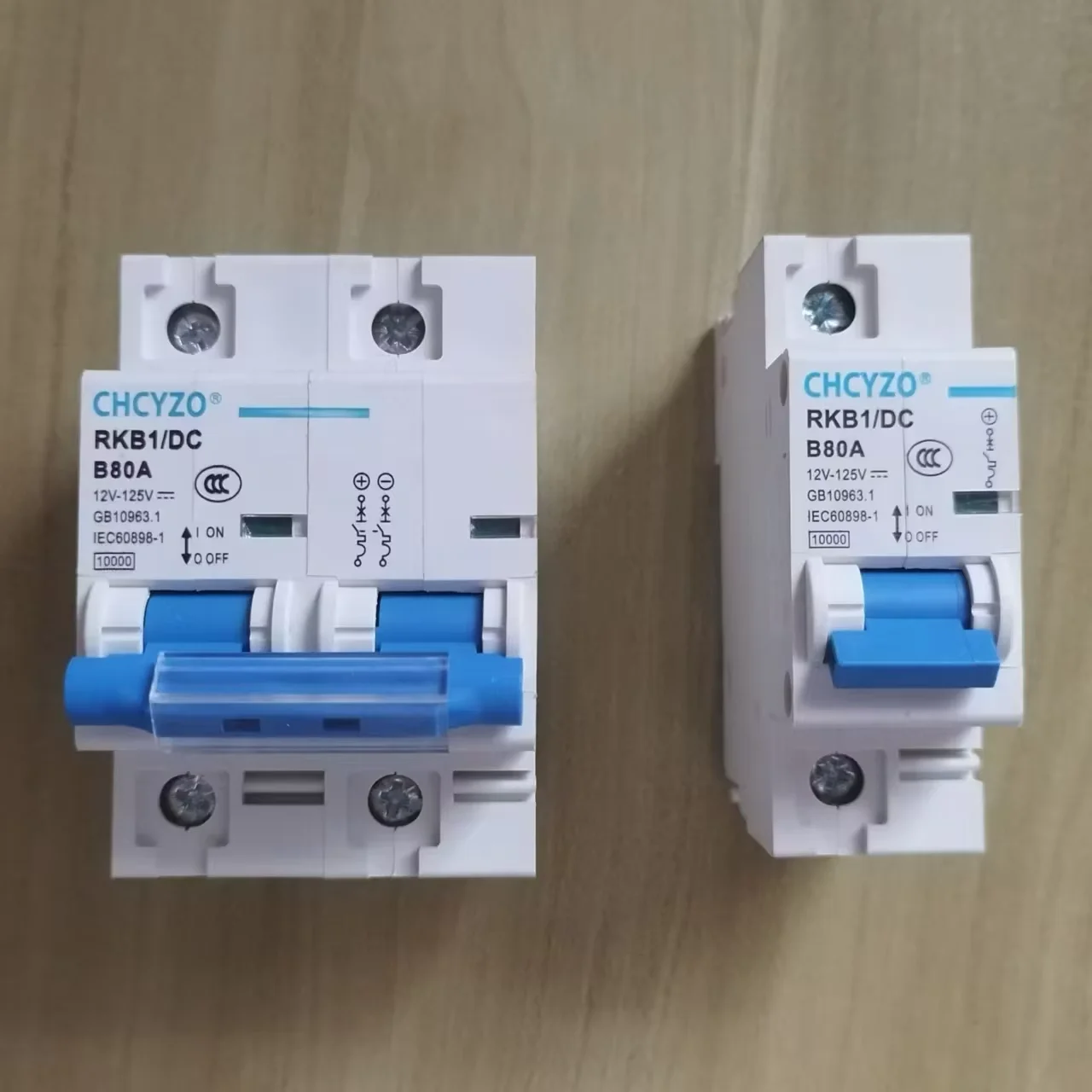 DC Circuit Breaker 12V 24V 48V 125V 150A 200A 250A for Electric Vehicle Air Switch Overcurrent Protection