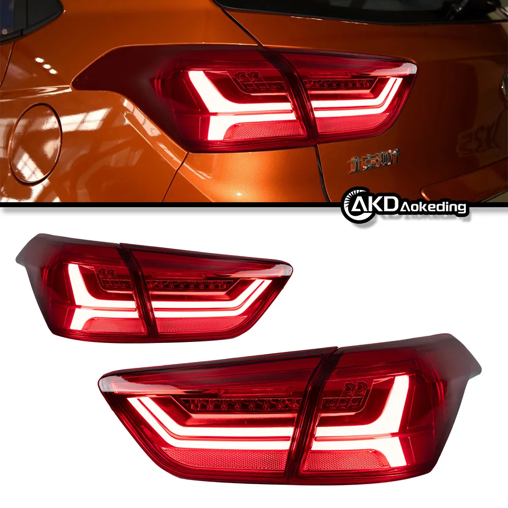 Auto Parts For Hyundai ix25 LED Taillight 2015-2017 Creta latest Styling DRL Brake reversing light Cars Accessories Modified