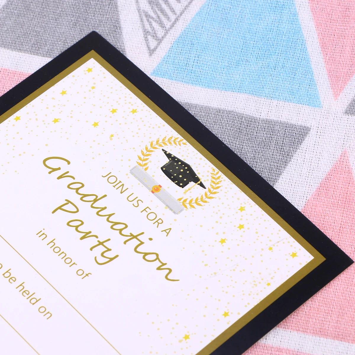 

25pcs Graduation Invitation Cards Gifts Advice Party Game Activity Favors Commemorate Graduate Decorations Supplies