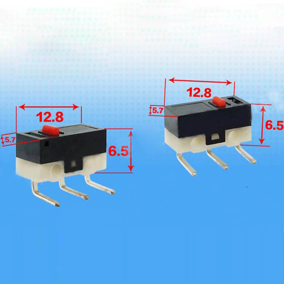 50pcs Mouse Switch Micro Switches Mini Button3 Pin Toggle Buttons Replacement Accessories Wholesale Price