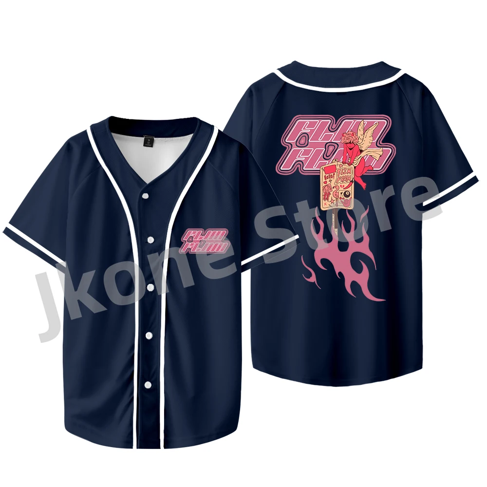 Flim Flam Flamingo Cherub Flame Merch Baseball Jacket Women Men Fashion Casual Top