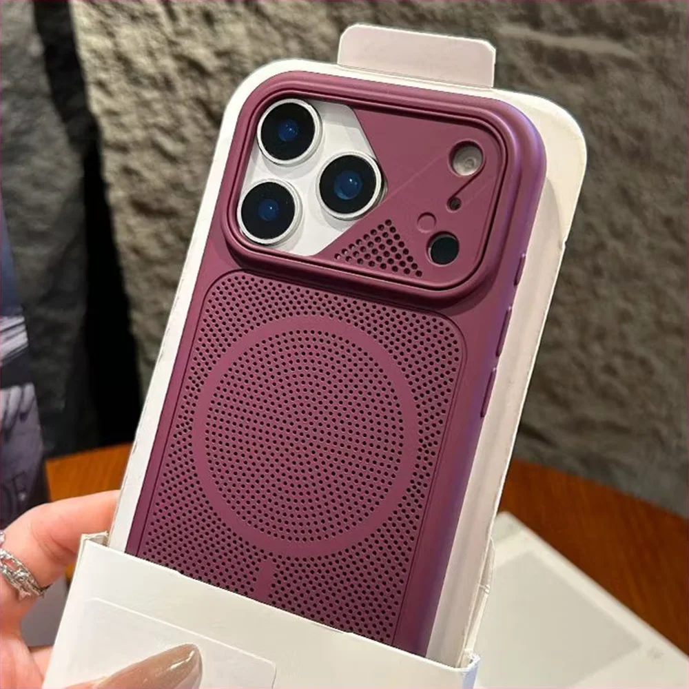 Heat Dissipation Mesh Breathable Case - Охлаждающая сетка для магнитного чехла Magsafe