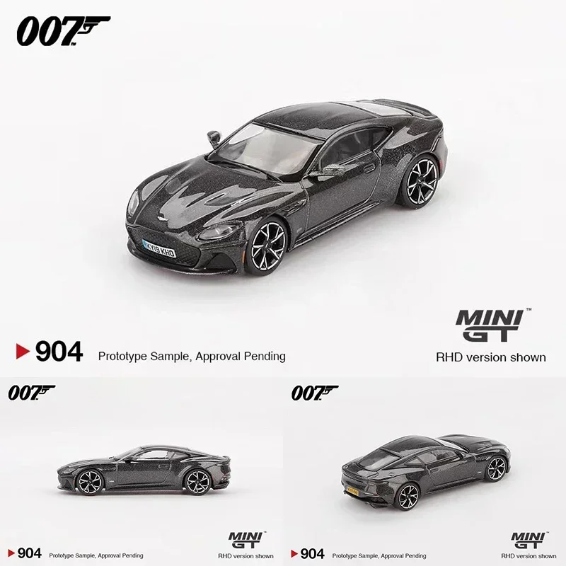 

PreSale MINIGT 007 1:64 Aston Martin DBS No Time To Die Ford Mustang Mach 1 Diamonds Are Forever Diecast Car Model Toys 904 905