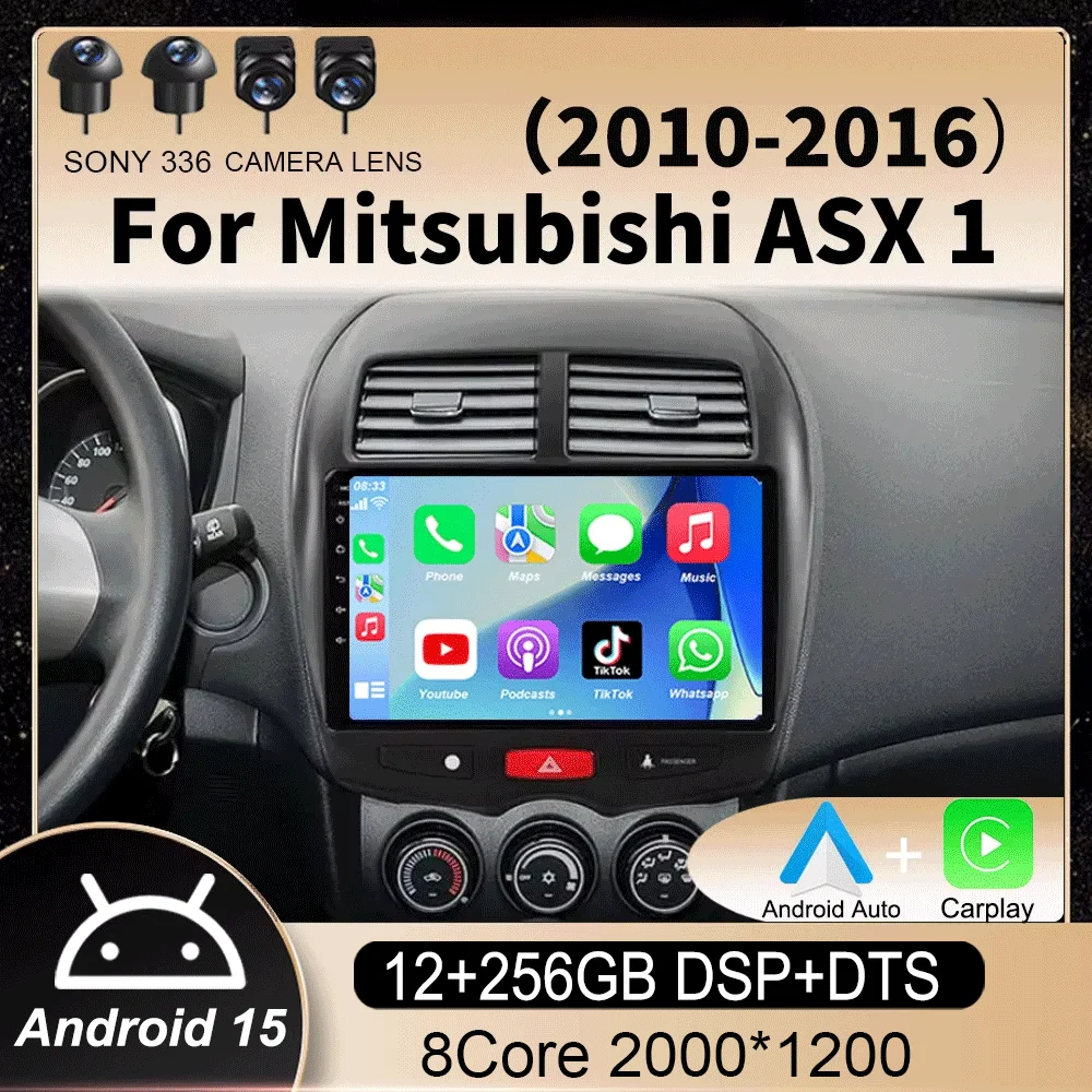 

Android 15 Carplay For Mitsubishi ASX 1 2010 2011 2012 2013 2014 2015 2016 GPS Car Radio Multimedia Video Player 2din DVD Stereo