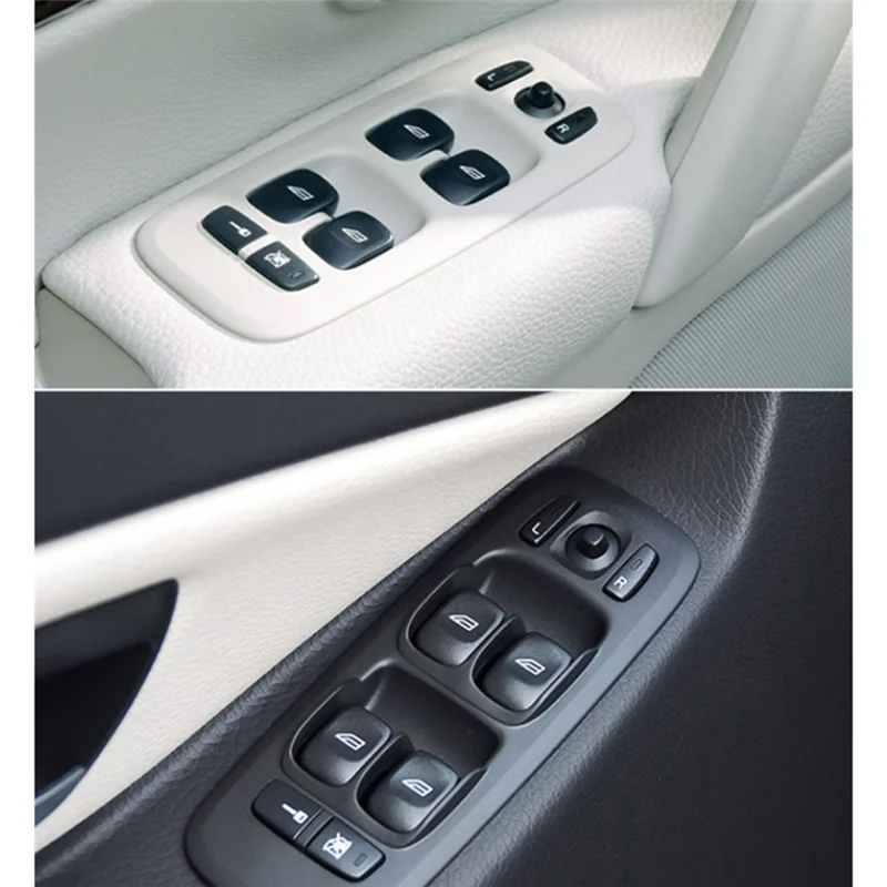 Botão interruptor de controle da janela do carro capa frontal 31295164 para volvo v70 xc70 s80 s60 xc90 acessórios