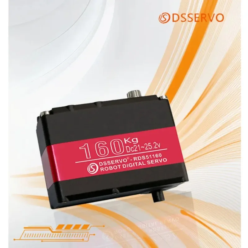 Dsservo RDS5160 RDS5180 RDS51150 RDS51160 60KG 80KG 150KG 160KG Servo digitale Servo ad alto coppia per Robot FAI DA TE Arduino RC Auto