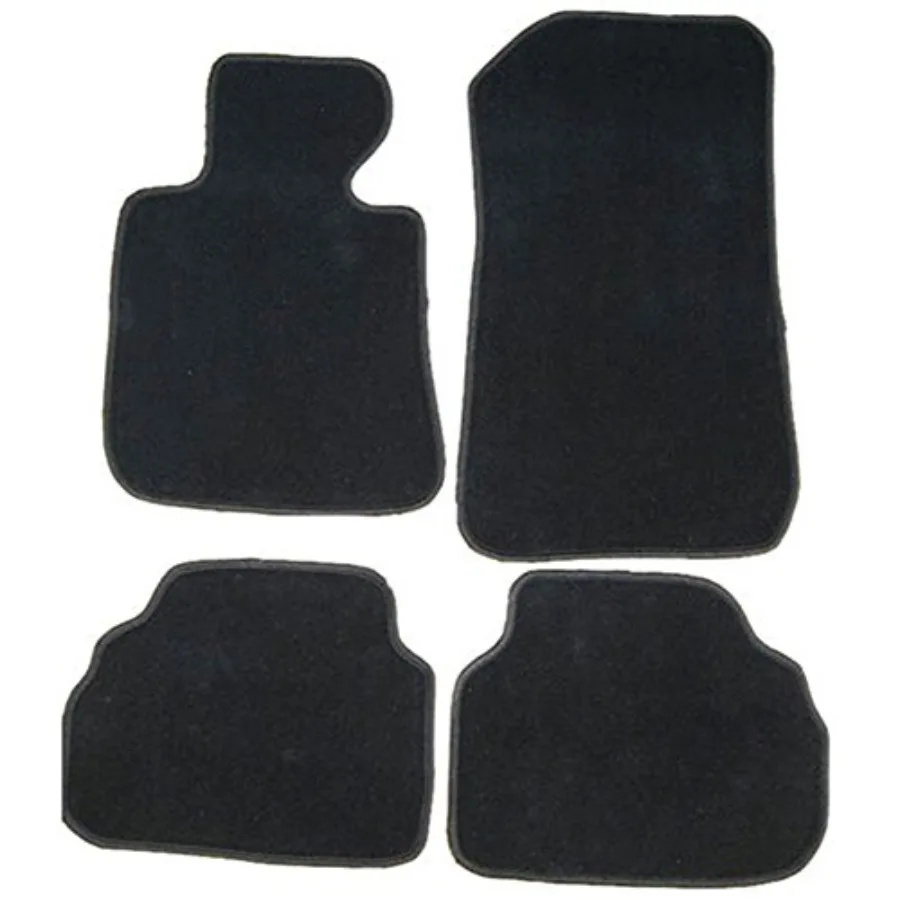 

Floor Mats Compatible with BMW E92 3 Series Coupe, 2007-2013 Nylon Front Rear Carpet by, 2008 2009 2010 2011 2012