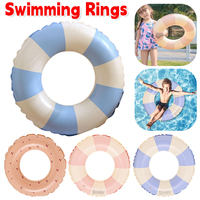 Inflatable Pool Floats Swimming Rings Kids Air Mattress Swim Circle Pool Beach Water Play Supplies Inflatable for Swimming Pools