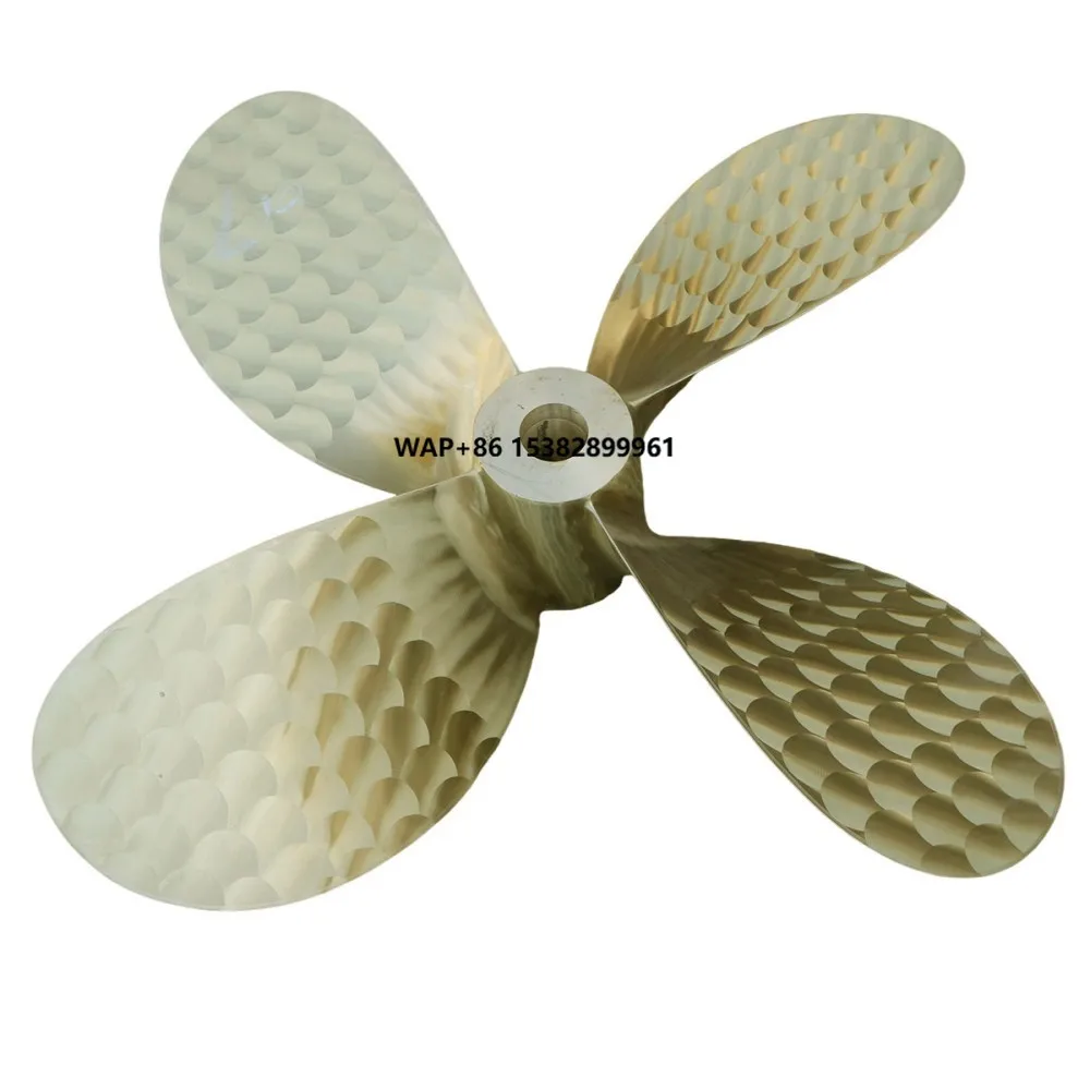Customized Copper Cu1 Cu3 Cu4 Marine Propellers  4 Blade Ship Propeller for Diameter 300-5000mm Propulsion System Inboard Motor