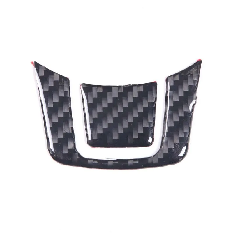 For Jaguar F-TYPE 2013-2022 Soft Carbon Fiber Car Styling Steering Wheel Decoration Sticker Interior Modification Accessories