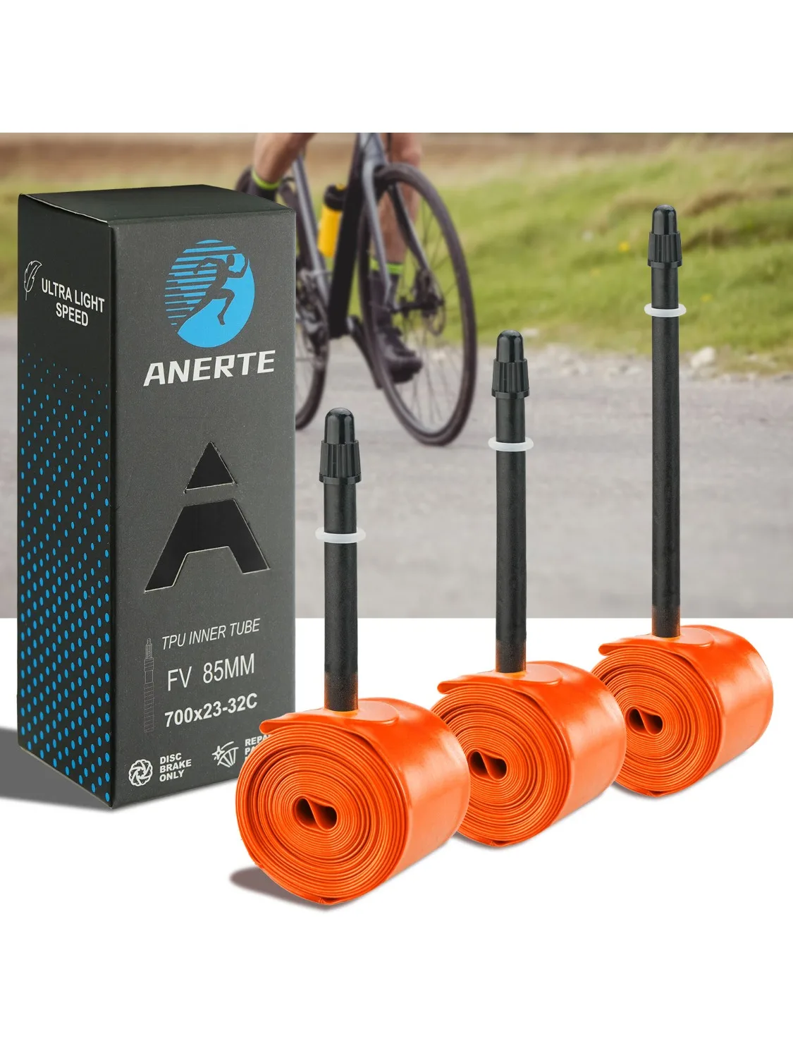 AliExpress NONE NPY1PC Inner Tube 700 23-32C Road MTB Bicycle Tube TPU Tire 700c 45/65/85mm Presta Valve Bicycle Tube Super Light Tube Bike Tyre