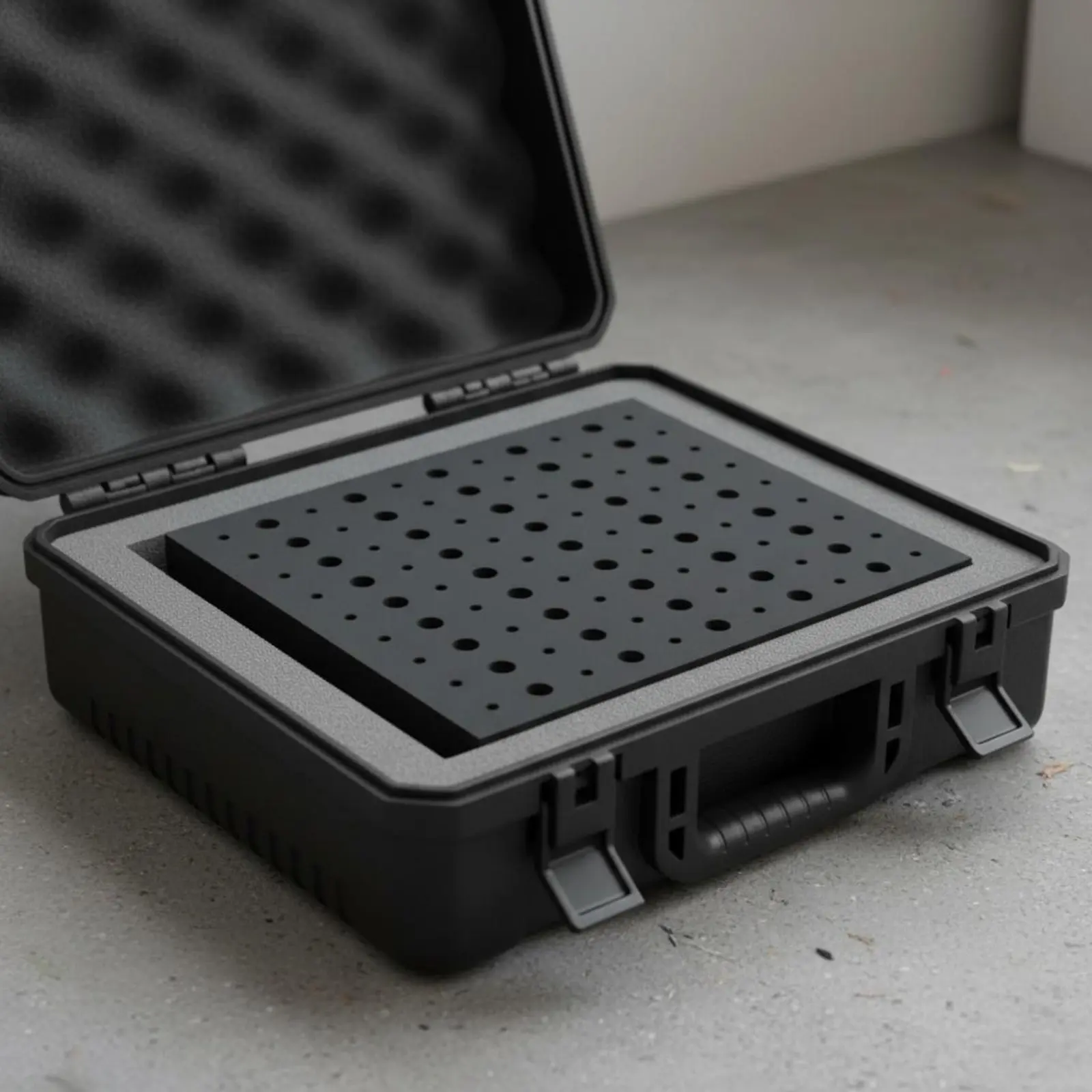 

Router Cutter Tray Secure Fit Router Cutter Storage Tray Foam Foam Tool Organizer Long-Lasting Protection Compress-Resistant