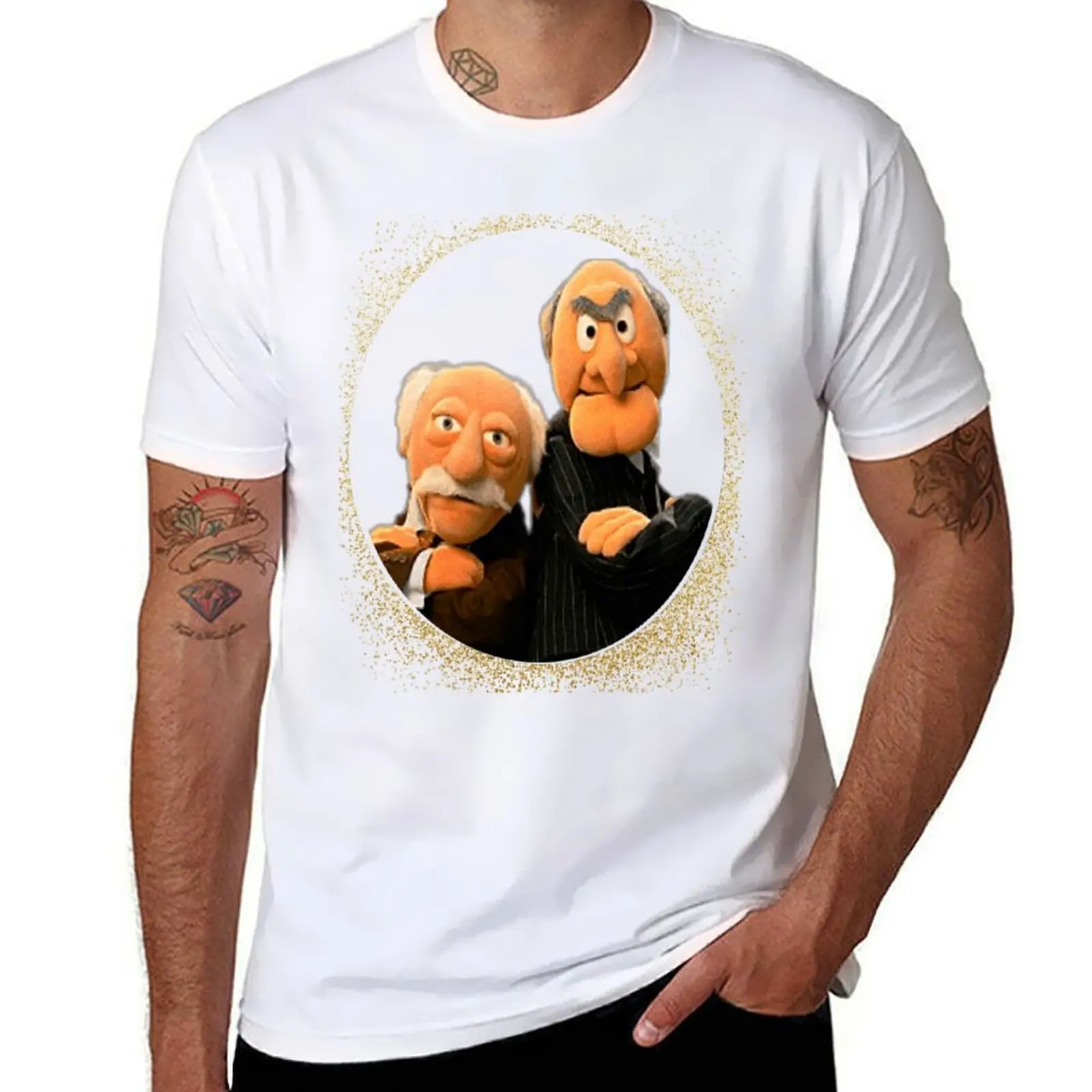 

Statler and Waldorf T-Shirt man t shirts for men t shirt man cotton T-Shirt