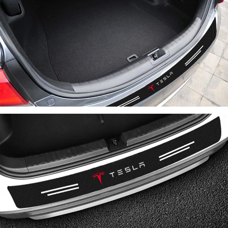 

Car trunk scratch strip, trunk protection collision strip For Tesla Model S Model X Model Y Cybertruck Model 3 Model Y 2016-2023
