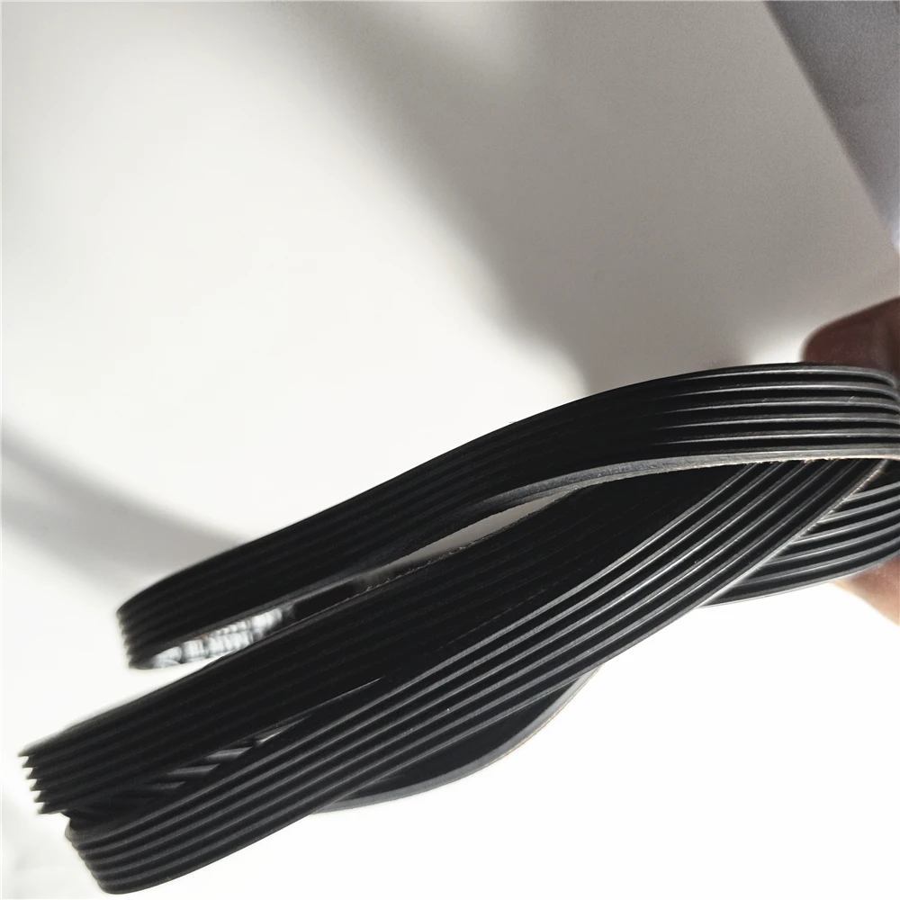

1pcs 280J/PJ711 rubber drive belt , multi-groove belt 2 3 4 5 6 7 8 9 10 ribis PJ711