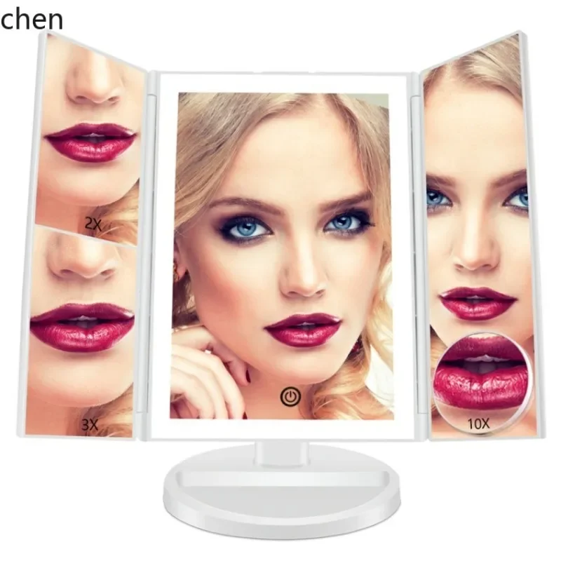Z30-  upgraded desktop makeup mirror with 2x and 3x magnification, dual power 70% off mirror