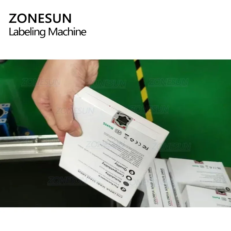 ZONESUN XL-T833 자동 박스 카톤 씰링 접이식 코너 접착 스티커 포장 라벨링 기계 박스 씰링 기계