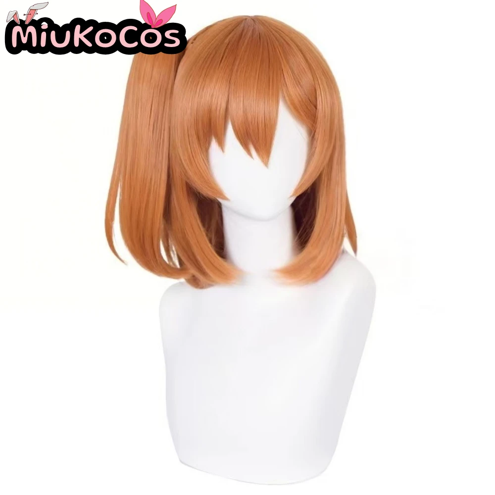재고 있음 Honoka Kousaka 코스프레 가발 MiukoCosplay Anime LoveLive! 코스프레