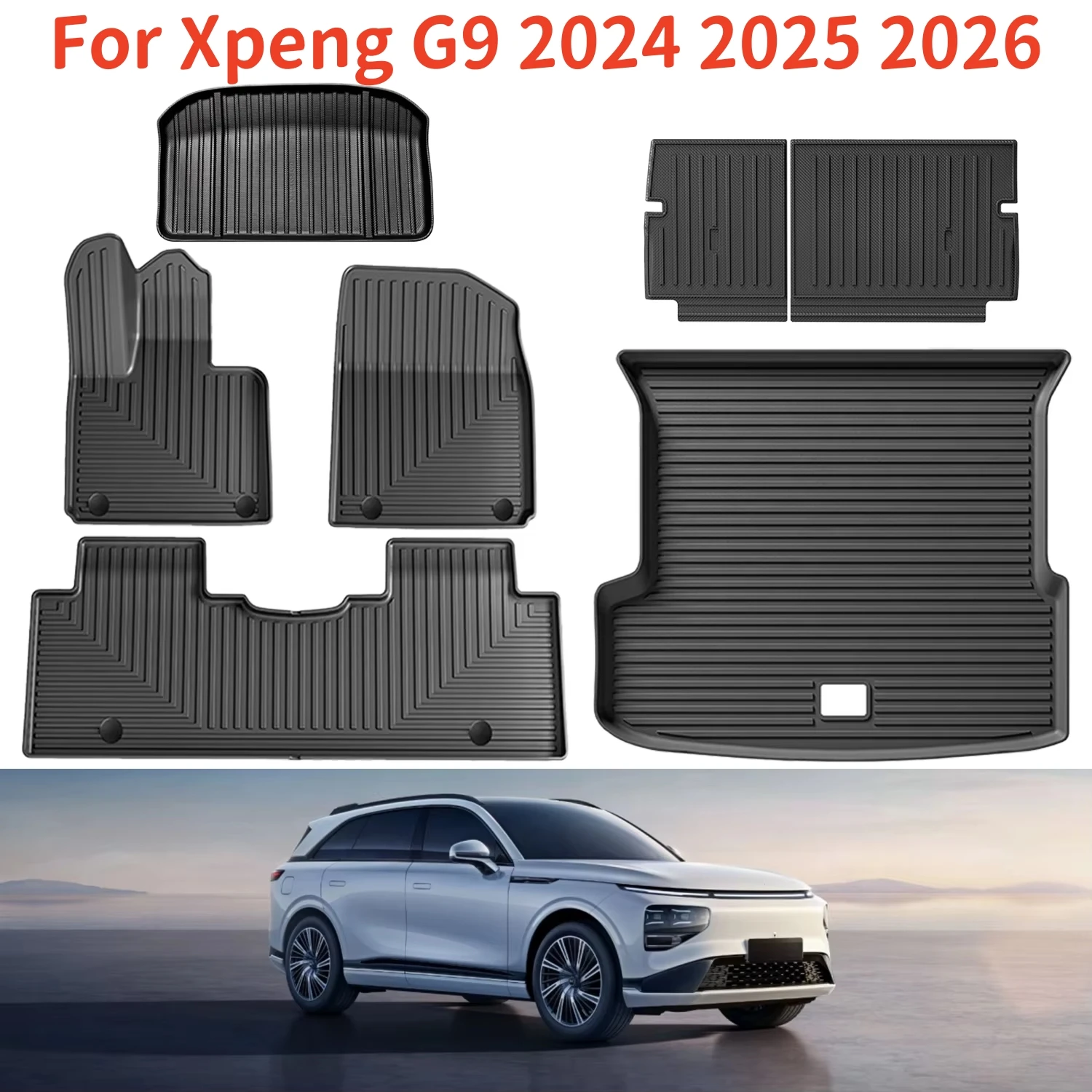 Compare Prices on Xpeng G9 Floor Mats & Cargo Liners
