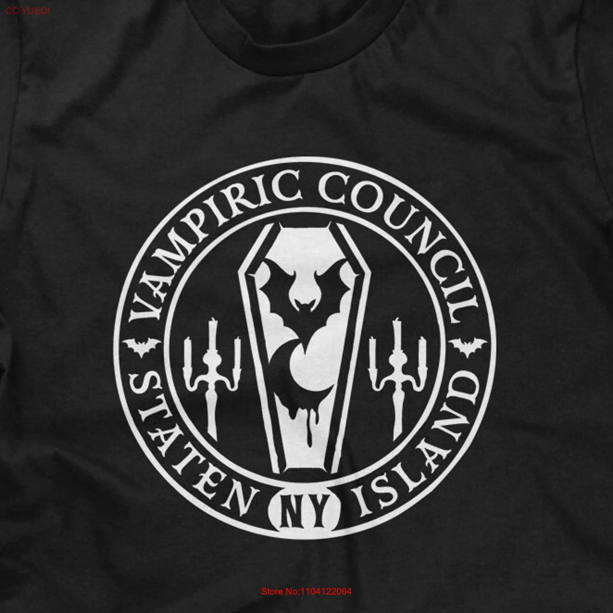 Vampiric Council Mens T shirt or Funny Pop Culture long or short sleeves