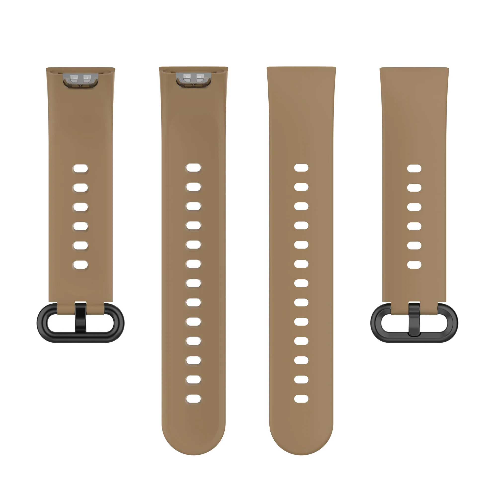 Silicone Strap for Redmi Watch 2 Lite Black Replacement Sport Bracelet Wristband for Xiaomi Watch Band with Screen Protector image 4