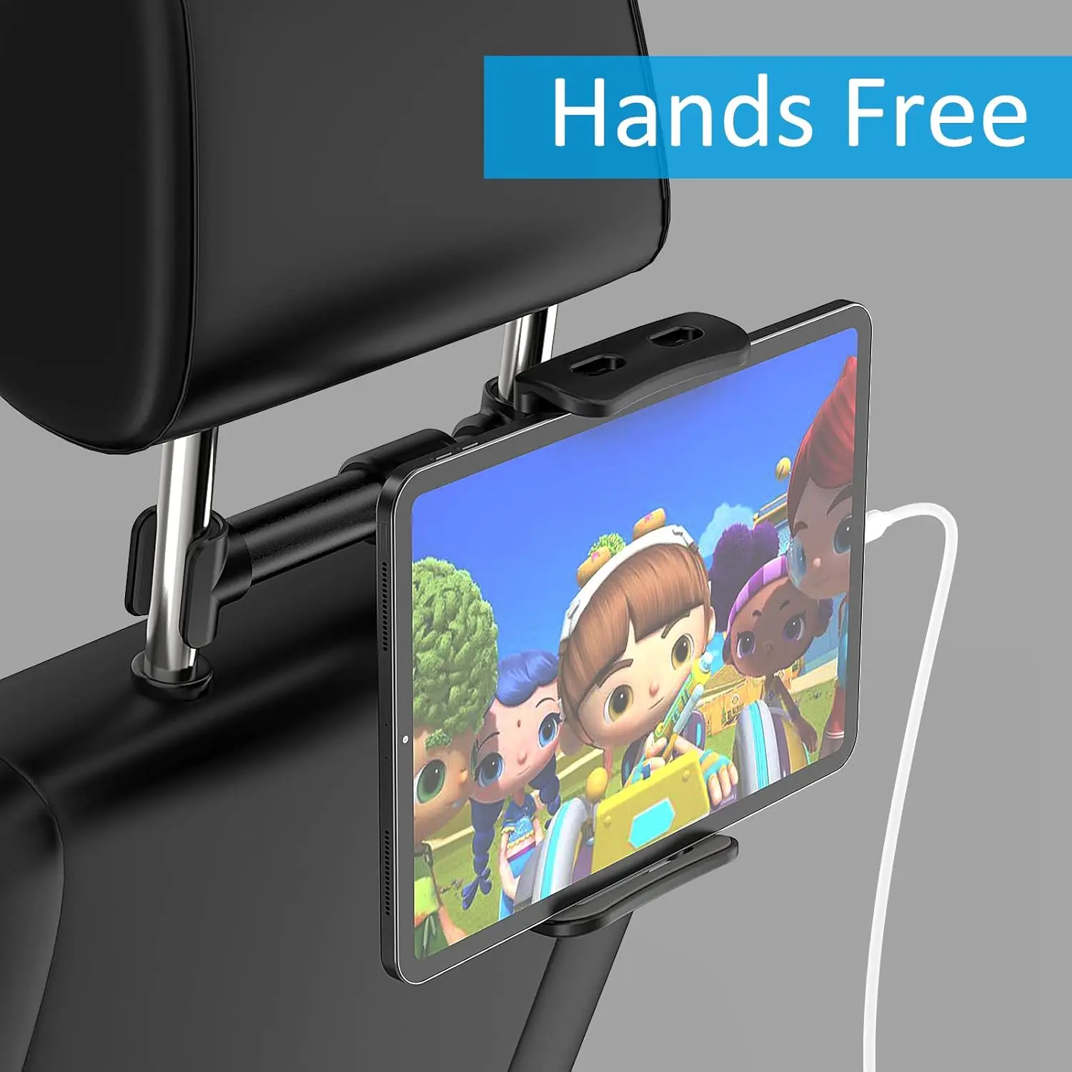 Car Tablet Holder Stand for Ipad 2/3/4 Air Pro 4-11' Phone Universal Stand Bracket Back Seat Car Mount Mount 360 Rotation New image 6