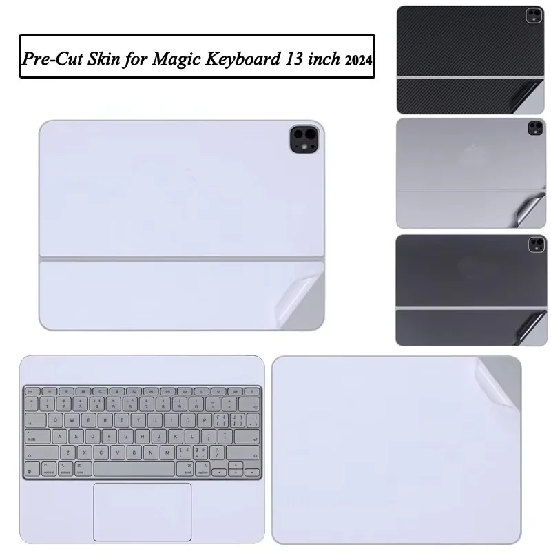 Pre-Cut Sticker Skin Cover for 2024 Magic Keyboard Cover 13 inch 12.9 11 10.9 inch suits for Ipad Pro Anti Scratch Decal Film