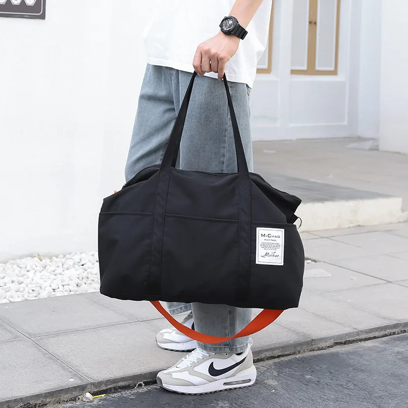 

Duffel Bag For Short Trip Handheld Large Capacity Sports Bag Folding Canvas Tote Bag Waterproof Yoga Gym Sport Travel Handbags
