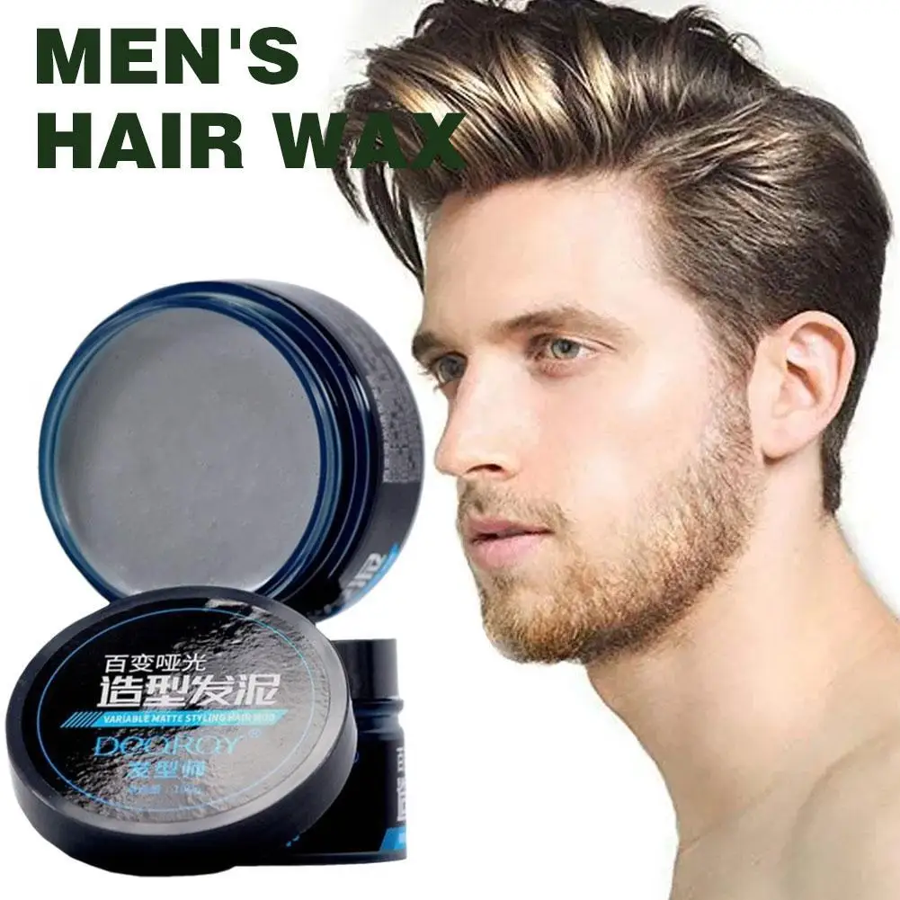 

Hair Styling Clay Daily Use Mens Hair Fashion Matte Finished Clay High Strong Hold Low Shine Hair Styling Wax Creme Para Cabelos