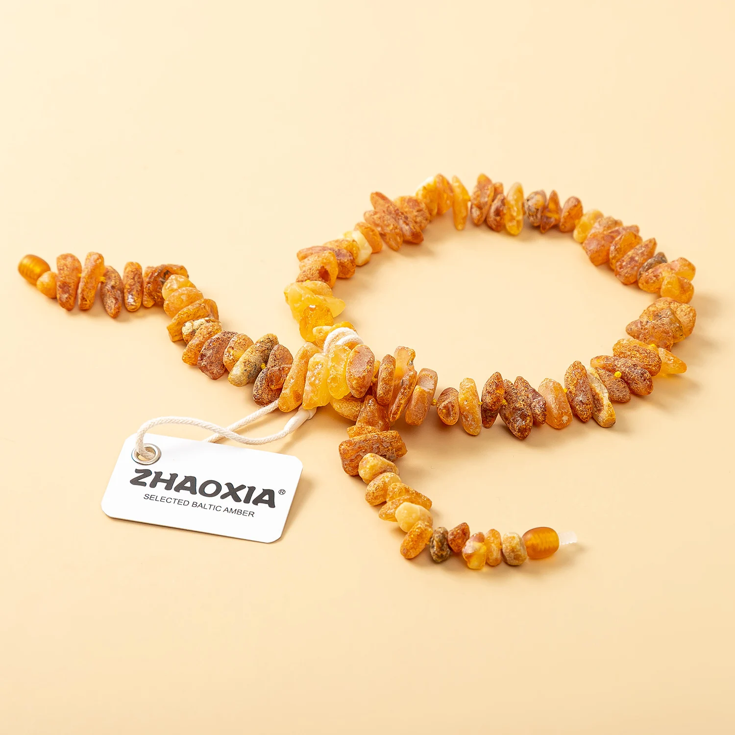 

Raw Baltic Amber Collar for Dogs and Cats