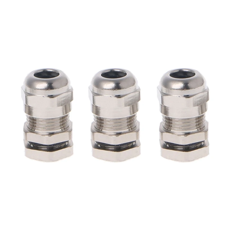 

3 Pieces Stainless Steel M-shaped Fixing Cable Gland Fixer Joints Durable Dropship